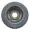 Forney Curved Edge Flap Disc, 4-1/2 in x 7/8 in, 60 Grit 71941 - alternate 2